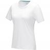 T-shirt azurite a manica corta da donna in tessuto organico 