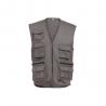 Waistcoat 200 gm² in polyester and cotton Thc pixel