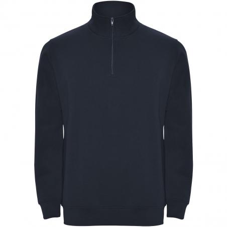 Pull zippé aneto avec fermeture quart de zip 