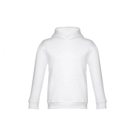 Sweatshirt enfant avec capuche unisexe. Blanc Thc phoenix kids wh