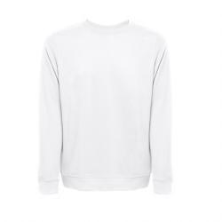 Sweatshirt unisexe. Blanc...