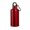 Aluminium sports bottle with carabiner 400 ml Landscape