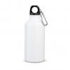 Aluminium sports bottle with carabiner 400 ml Landscape