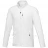 Amber men's GRS recycled full zip fleece jacket 