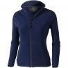 Giacca in microfleece brossard con zip intera da donna 