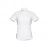 Womens shortsleeved oxford shirt. White. White Thc london women wh