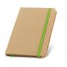 Pocket sized notepad with plain Flaubert