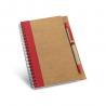 B6 spiralbound notepad with plain Asimov