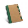 B6 spiralbound notepad with plain Asimov