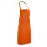 Apron in cotton and polyester 180 gm² Curry