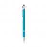 Aluminium ball pen with touch tip and clip Galba