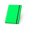 A5 notebook in fluorescent pu. Lined sheets Watters