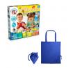 Educational game supplied with a 190t folding gift bag Modeling dough factory kit ii