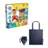 Educational game supplied with a 190t folding gift bag Modeling dough factory kit ii