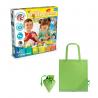 Educational game supplied with a 190t folding gift bag Modeling dough factory kit ii