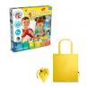 Educational game supplied with a 190t folding gift bag Modeling dough factory kit ii