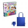 Educational game supplied with a 190t folding gift bag Crayon factory kit ii