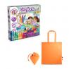 Educational game supplied with a 190t folding gift bag Crayon factory kit ii