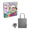 Educational game supplied with a 190t folding gift bag Crayon factory kit ii