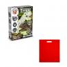 Educational game supplied with a nonwoven gift bag 80 gm² Fossil excavation kit iv