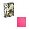 Educational game supplied with a nonwoven gift bag 80 gm² Fossil excavation kit iv