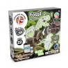 Educational game supplied with a kraft paper gift bag 115 gm² in 1 fossil excavation kit iii