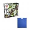 Educational game supplied with a nonwoven gift bag 80 gm² in 1 fossil excavation kit iv