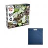 Educational game supplied with a nonwoven gift bag 80 gm² in 1 fossil excavation kit iv