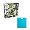 Educational game supplied with a nonwoven gift bag 80 gm² in 1 fossil excavation kit iv