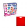 Educational toy supplied with a nonwoven gift bag 80 gm² Bath bombs kit iv