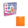 Educational toy supplied with a nonwoven gift bag 80 gm² Bath bombs kit iv