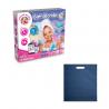 Educational toy supplied with a nonwoven gift bag 80 gm² Bath bombs kit iv