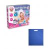 Educational toy supplied with a nonwoven gift bag 80 gm² Bath bombs kit iv