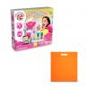 Educational game supplied with a nonwoven gift bag 80 gm² Perfume soap factory kit iv