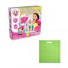 Educational game supplied with a nonwoven gift bag 80 gm² Perfume soap factory kit iv