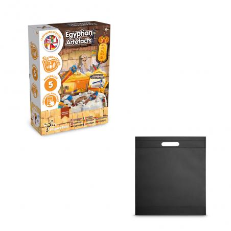 Gioco educativo fornito con un sacchetto regalo in tessuto non tessuto 80 gm² Ancient egypt excavation kit iv