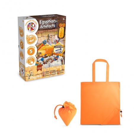 Educational game supplied with a 190t folding gift bag Ancient egypt excavation kit v