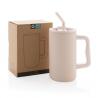 Cube RCS certified recycled steel mug 800ml