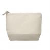 Bicolour cotton cosmetic bag Kleuren