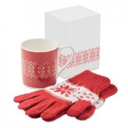 Winter gift mug and gloves...