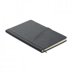 A5 notebook pu front pocket...