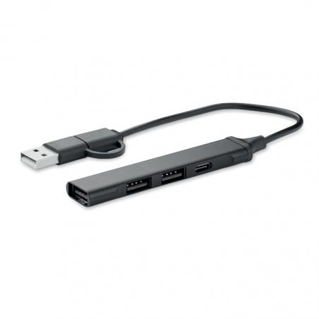 Hub usb 4 ports 19 cm Current