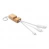 Bamboo key ring and stand Clauerc