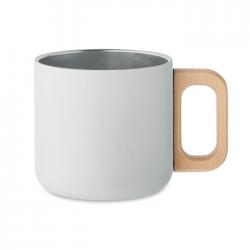 Double wall mug 350 ml Acero