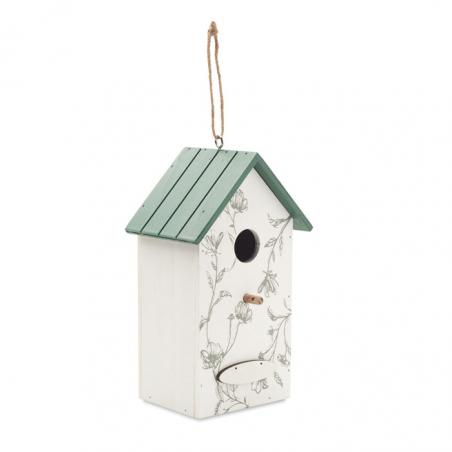 Bird house in plywood Greenjay