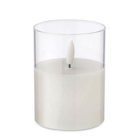 Led wax candle in glass holder Xandle+