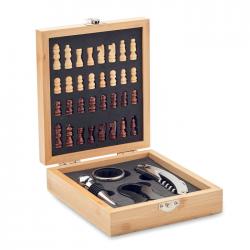 Chess board wine set Chesset