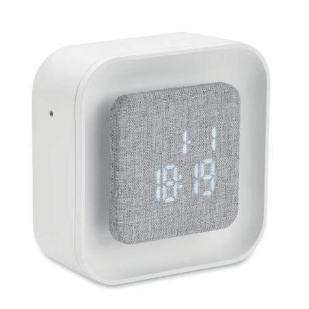 Recycled abs rpet alarm clock Luce