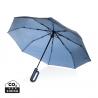 Yara 21' AWARE™ RPET solid colour umbrella with carabiner