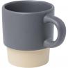 Tasse à espresso empilable olympia de 130 ml avec fond en argile 